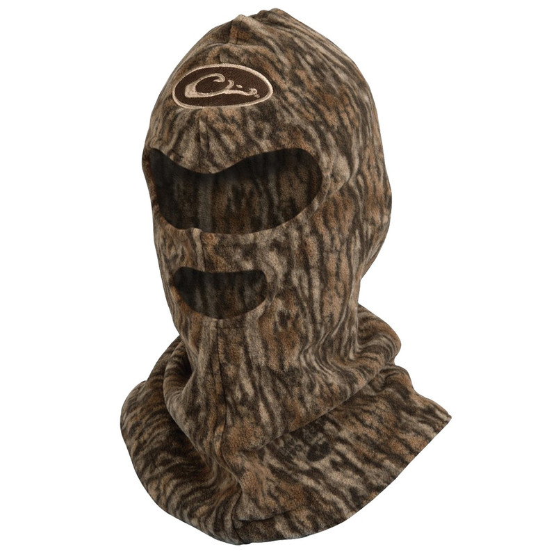 Drake Waterfowl MST Face Mask in Mossy Oak Bottomland Color